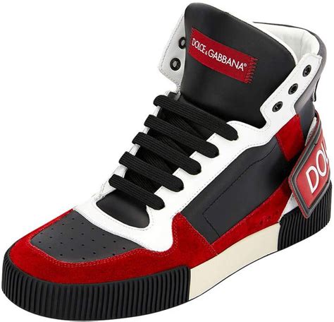 men's dolce gabbana sneakers|dolce gabbana high top sneakers.